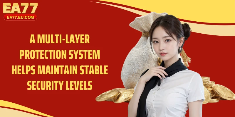 A multi-layer protection system helps maintain stable security levels